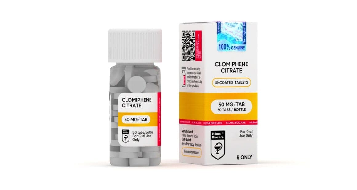 Clomiphene Citrate 25mg 60 Tablets