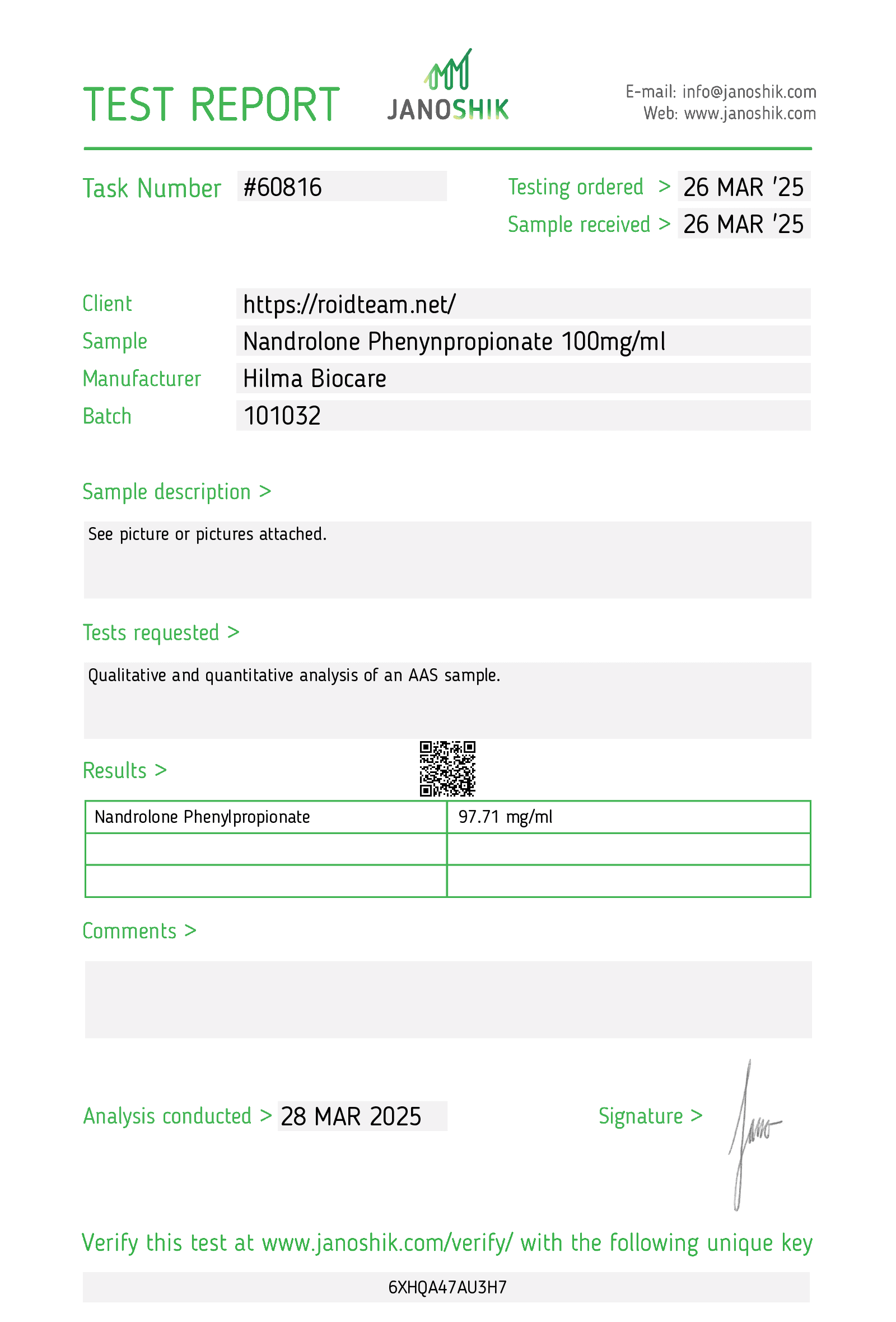 Nandrolone Phenylpropionate 100mg/ml 10ml Vial
