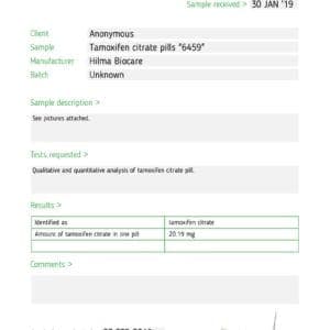 Tamoxifen 10mg 60 Tablets