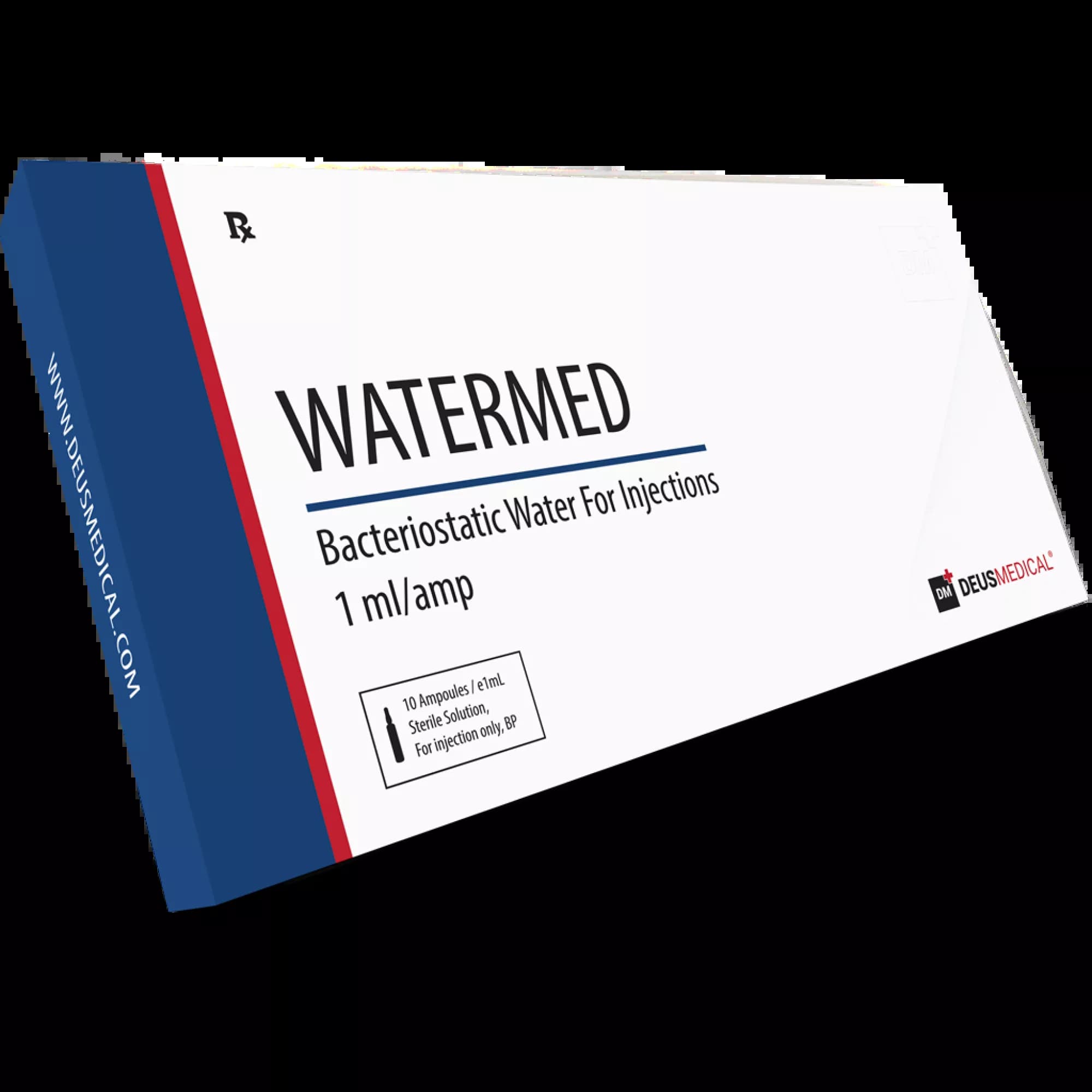 WATERMED Bacteriostatic Water 10 Amp