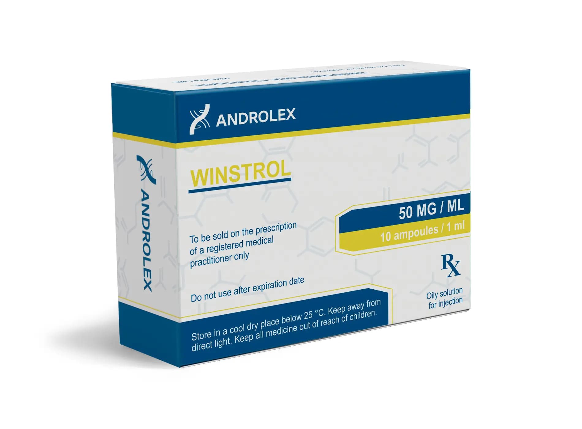 Winstrol 50mg/ml 10x1ml Amp